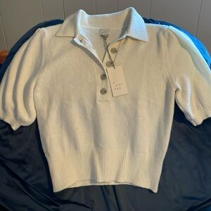 Puff Sleeve Sweater Top